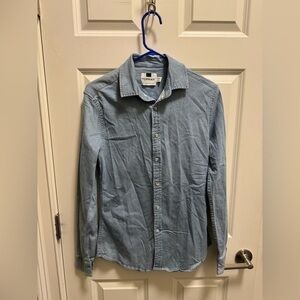 Mens Topman Long Sleeve Button Down Shirt